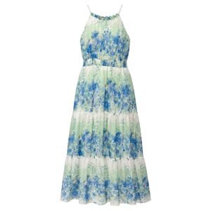 Maison Tara Cottagecore Fairy Tiered Maxi Dress Women Size 12 Whimsical Romantic